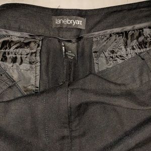 Wide leg trouser pants